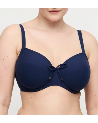 TOP BIKINI PRIMA DONNA COPA F ASWAN 4012410 COLOR: rojo, marino; TALLAS: 90, 95, 100, 85 Temporada: verano 2026 -