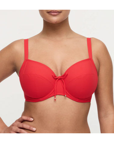 TOP BIKINI PRIMA DONNA COPA F ASWAN 4012410 COLOR: rojo, marino; TALLAS: 90, 95, 100, 85 Temporada: verano 2026 -