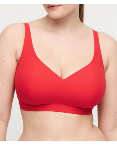 TOP BIKINI PRIMA DONNA COPA C ASWAN 4012415 COLOR: rojo, marino; TALLAS: 90, 95, 100, 105 Temporada: verano 2026 -