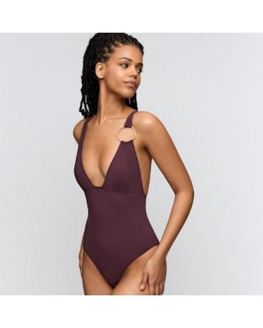 BAÑADOR SARDA LITA ANILLA DORADA 3600639 TALLAS: xs, s, m, l, xl; COLOR: negro, olive green, tourmalina Temporada: