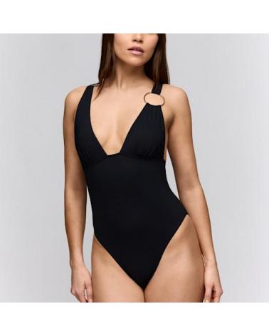 BAÑADOR SARDA LITA ANILLA DORADA 3600639 TALLAS: xs, s, m, l, xl; COLOR: negro, olive green, tourmalina Temporada: