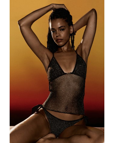 TOP BIKINI SARDA JANJA 3600180 TALLAS: xs, s, m, l, xl; COLOR: azul, chocolate Temporada: verano 2026 - Colección Baño
