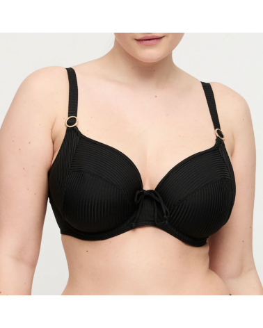 TOP BIKINI PRIMA DONNA SWIM DELRAY 4013610 COPA C COLOR: negro, sea turtle; TALLAS: 90, 95, 100, 105, 110 Temporada: