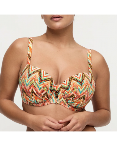 TOP BIKINI PRIMA DONNA TUBOU COPA E 4013816 TALLAS: 90, 95, 100, 85, 105, 110; COLOR: unico Temporada: verano 2026 -