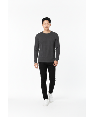 CAMISETA HOMBRE MANGA LARGA MARCA MAP 671 CUELLOO REDONDO