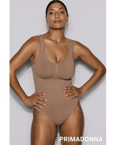 BODY FAJA PRIMA DONNA NUDDA COPA E-F 463610 COLOR: negro, caffé latte, jengibre; TALLAS: 90, 95, 100, 85, 105, 115, 110