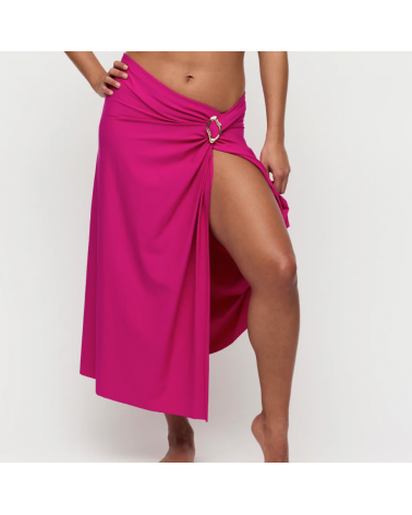 ACCESORIO BAÑO PAREO PRIMA DONNA UVITA 4013583 TALLAS: s, m, l, xl, xxl; COLOR: negro, magenta Temporada: verano 2026 -