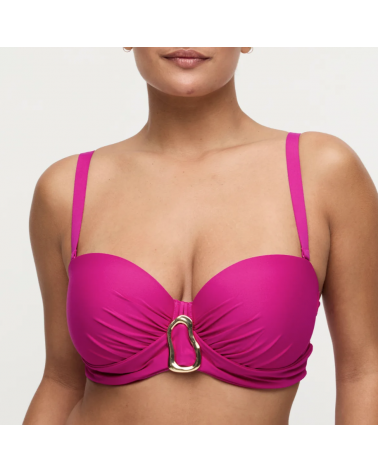 BANDEAU PRIMA DONNA UVITA COPA B 4013517 COLOR: negro, magenta; TALLAS: 95, 100, 105 Temporada: verano 2026 - Colección