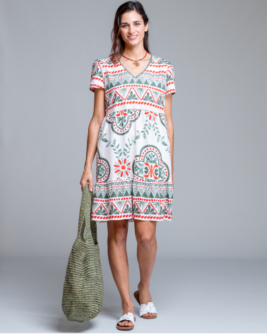 VESTIDO MANGA SEÑORETTA 261301