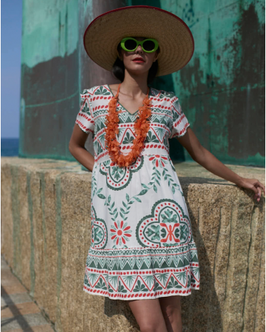 VESTIDO MANGA SEÑORETTA 261301