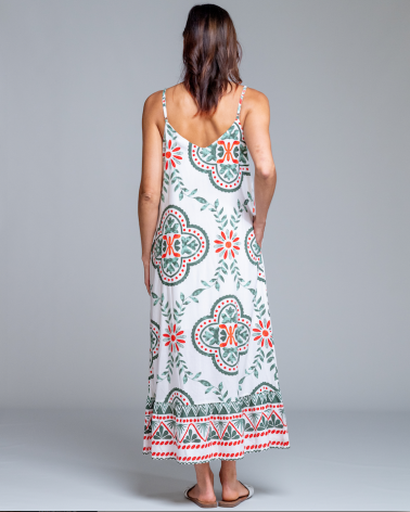 VESTIDO TIRANTE ESTAMPADO SEÑORETTA 261300