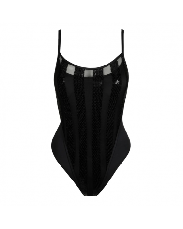 BAÑADOR SARDA SHA NEON 3601130 COPA D COLOR: negro, neon; TALLAS: 90, 95 Temporada: verano 2026 - Colección Baño Mujer