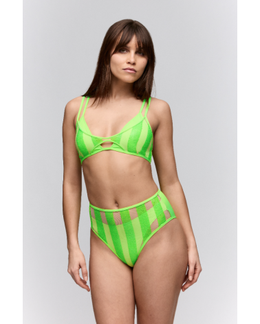 BRAGA BIKINI SARDA SHA NEON 3601155 TALLAS: xs, s, m, l, xl; COLOR: negro, neon Temporada: verano 2026 - Colección Baño