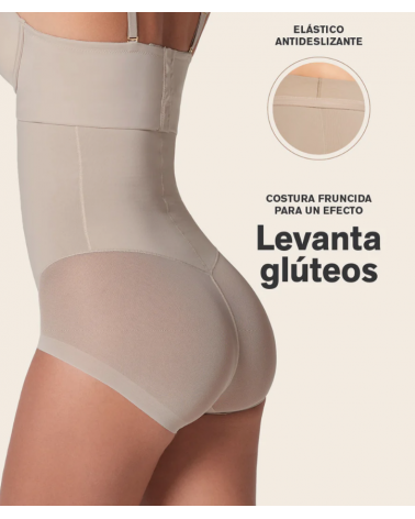 FAJA ALTA SUPER REDUCTORA LEONISA 12811 TALLAS: s, m, l, xl, xxl; COLOR: negro, vison, brown Temporada: invierno 2012 -