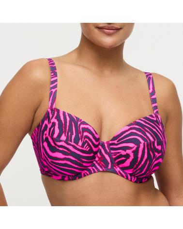 TOP BIKINI PRIMA DONNA SWIM MALABO 4013710 COPA D TALLAS: 90, 95, 100, 85, 105, 110; COLOR: unico Composición: