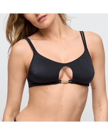 TOP BIKINI ESPECIAL MARIE JO HELLO SUNSET 1008813 TALLAS: xs, s, m, l; COLOR: negro Composición: poliéster, poliamida