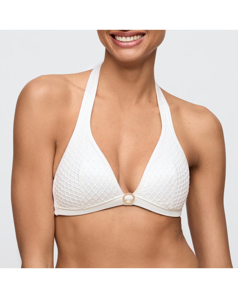 TOP TRIANGULO MARIE JO TALEAH 1008613 TALLAS: xs, s, m, l; COLOR: blanco Temporada: verano 2026 - Colección Baño Mujer