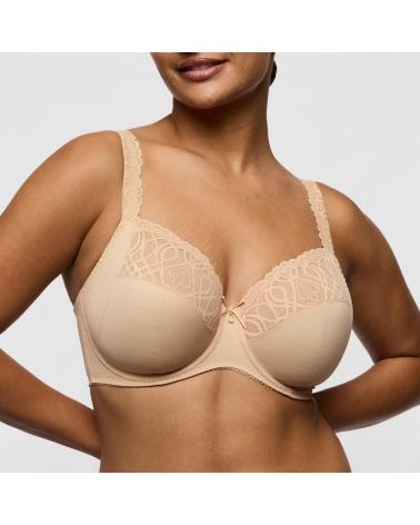 SUJETADOR PRIMA DONNA SALERNO 163530 COPA F COLOR: night blue, natural, spring rose, candy ginger; TALLAS: 90, 95, 100