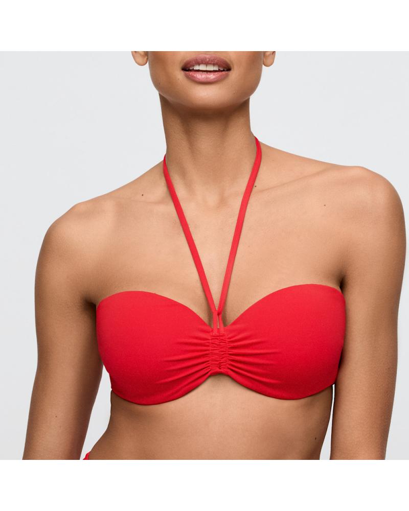 BANDEAU BIKINI MARIE JO MADURAI COPA D COLOR: rojo; TALLAS: 90, 95, 100, 85 Composición: poliamida, elástano;