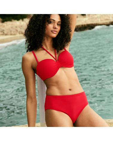 BANDEAU BIKINI MARIE JO MADURAI COPA A COLOR: rojo; TALLAS: 90, 95, 100 Composición: poliamida, elástano; Temporada:
