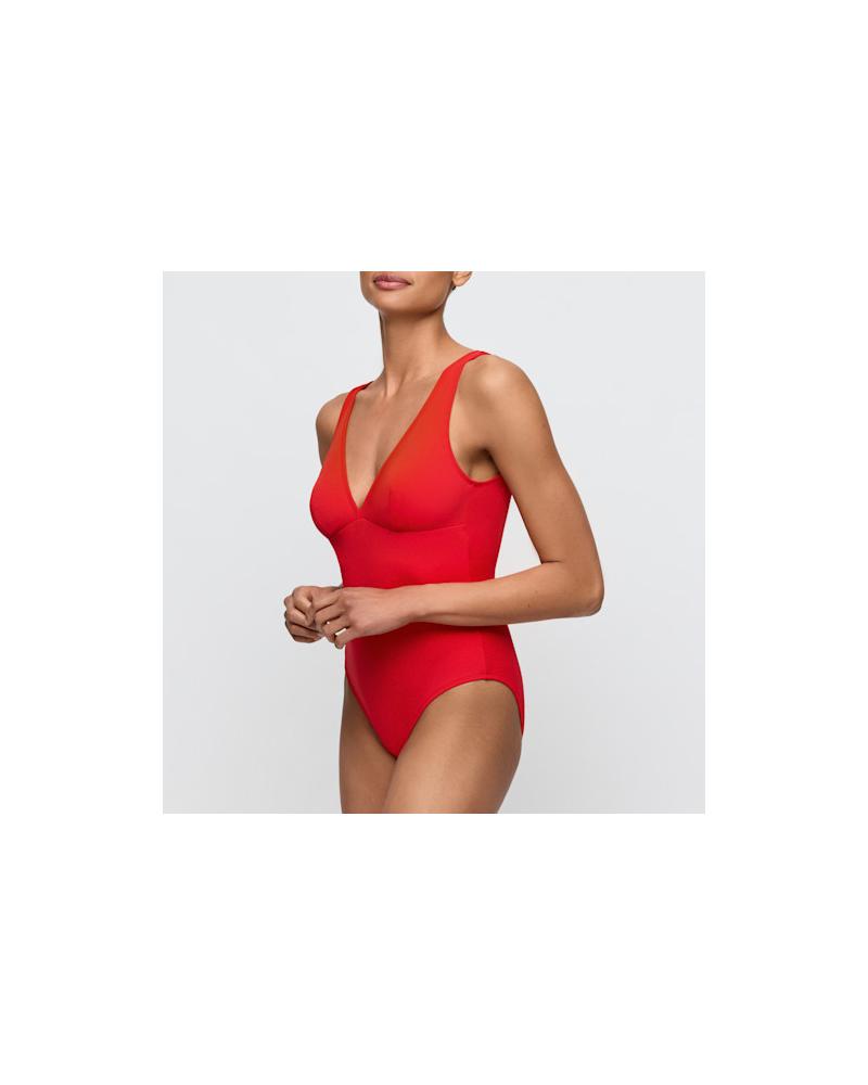 BAÑADOR MARIE JO MADURAI 1008232 TALLAS: xs, s, m, l; COLOR: rojo Composición: poliéster, elástano; Temporada: verano