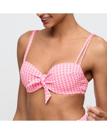 TOP BIKINI COPA D MARIE JO MARIE LYNN 1008519 COLOR: rosa; TALLAS: 90, 95, 100, 85 Temporada: verano 2026 -   - PEPI