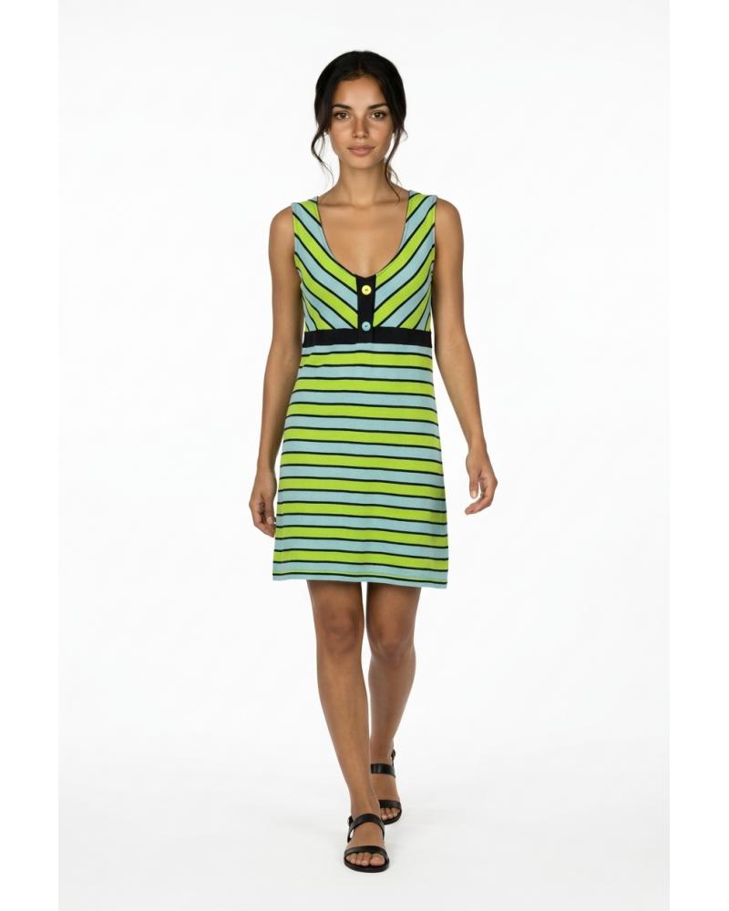 PLAYERA MUJER MASSANA ALGODON POLIESTER L157268 TALLAS: m, l, xl; COLOR: verde Composición: poliéster, algodón;