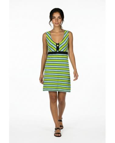 PLAYERA MUJER MASSANA ALGODON POLIESTER L157268 TALLAS: m, l, xl; COLOR: verde Composición: poliéster, algodón;