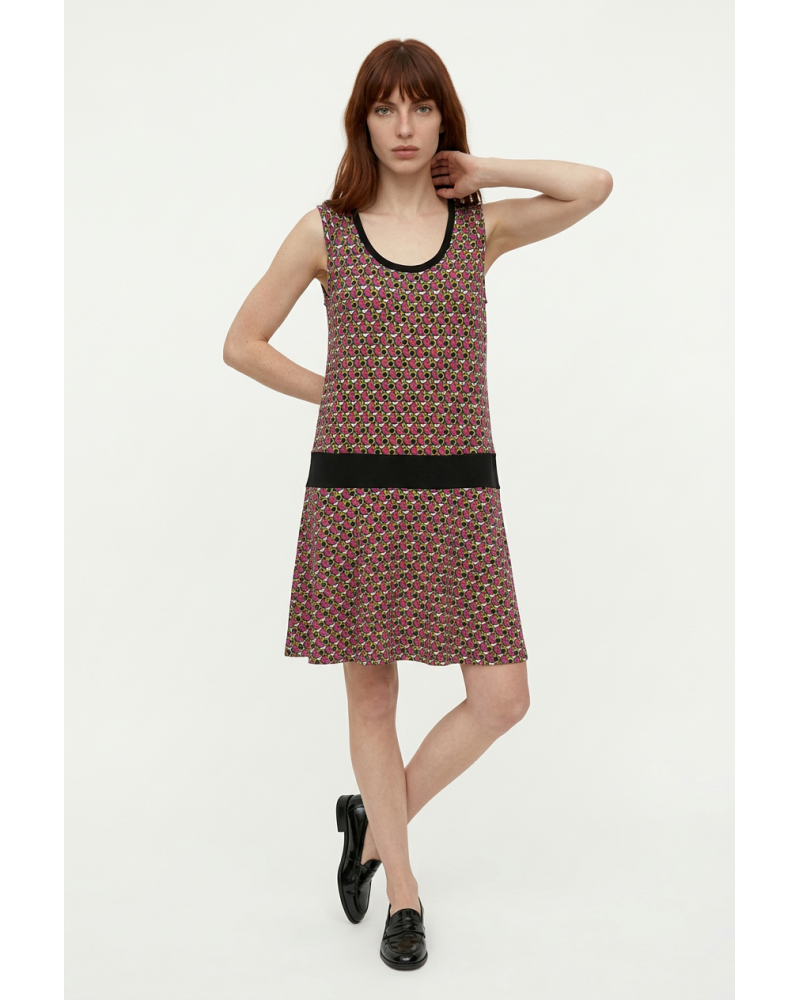 VESTIDO SEÑORETTA SIN MANGAS 111538 TALLAS: m, xl, xxl; COLOR: unico Composición: viscosa, elástano; Temporada: