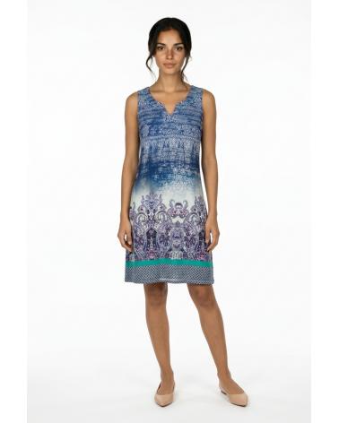 vestido ESTAMPADO señoretta 171303 TALLAS: m, l, xl, xxl, 3xl; COLOR: unico Temporada: ver17 - Colección Baño Mujer