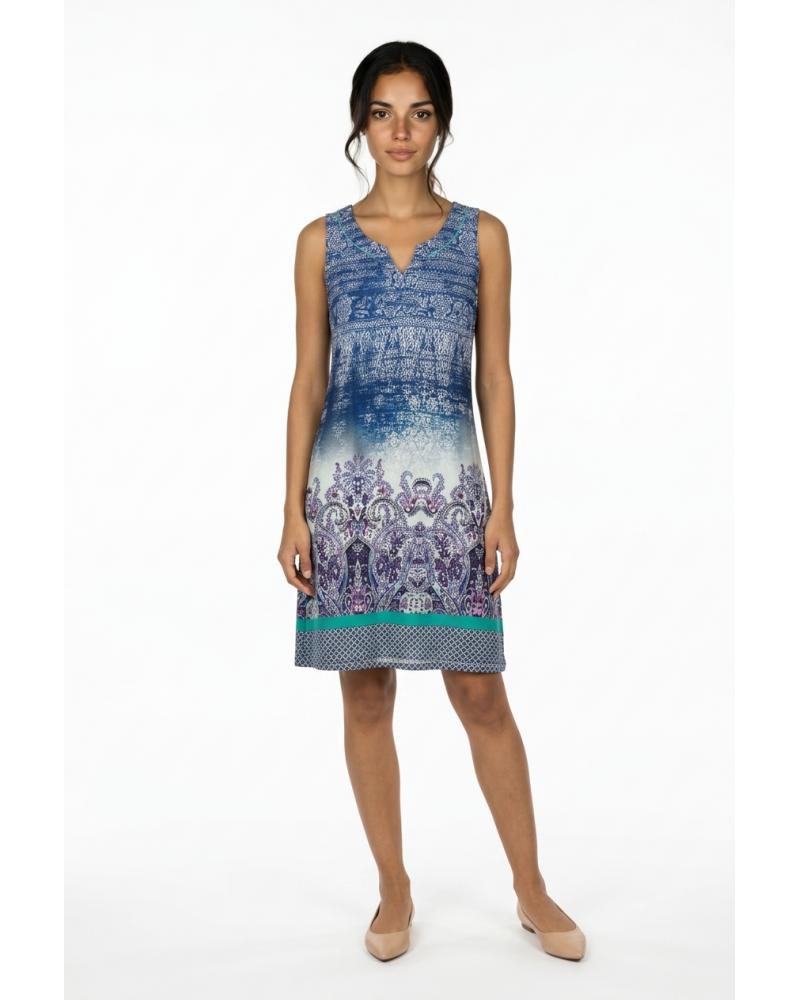 vestido ESTAMPADO señoretta 171303 TALLAS: m, l, xl, xxl, 3xl; COLOR: unico Temporada: ver17 - Colección Baño Mujer