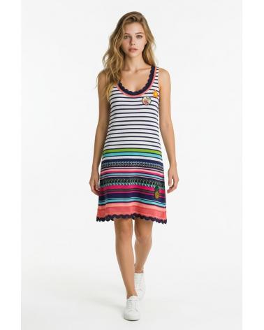 Vestido SIN MANGAS señoretta 171314