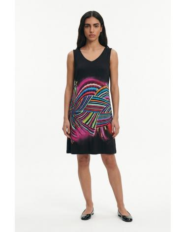 vestido egatex SIN MANGAS 171529 TALLAS: m, l, xl, xxl; COLOR: unico Composición: viscosa, elástano; Temporada: ver17 -