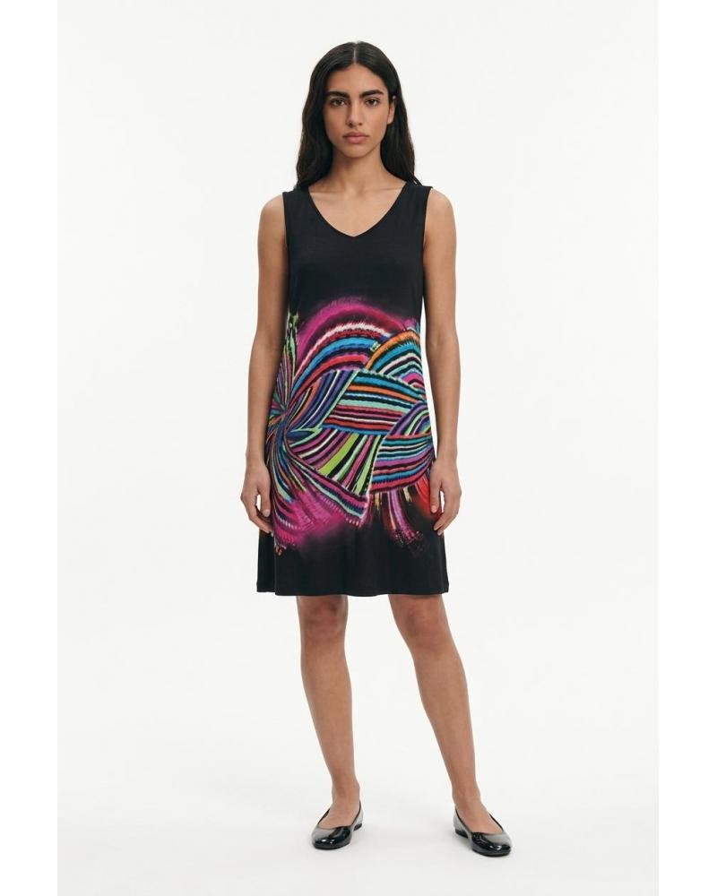 vestido egatex SIN MANGAS 171529 TALLAS: m, l, xl, xxl; COLOR: unico Composición: viscosa, elástano; Temporada: ver17 -