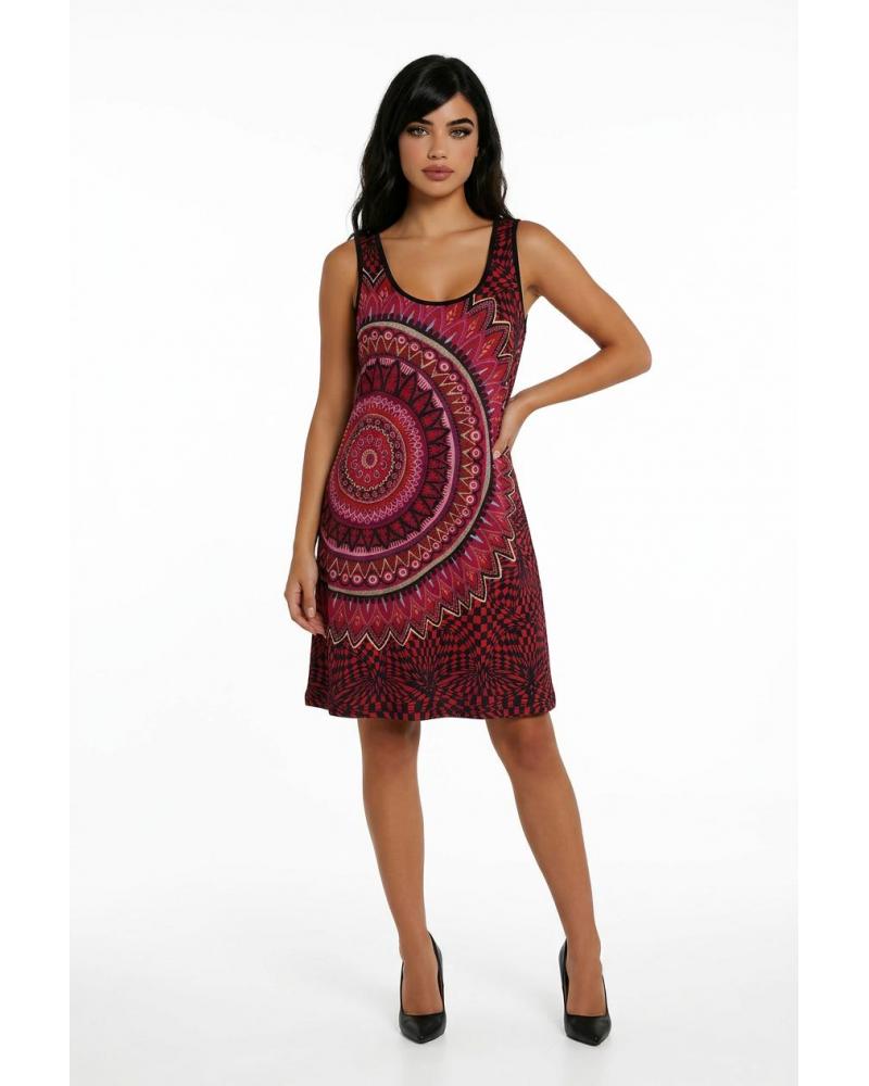 L167276 VESTIDO MASSANA TIRANTES L167276 TALLAS: l, xl, xxl; COLOR: unico Composición: poliéster, elástano; Temporada: