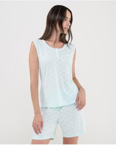PIJAMA MUJER LOHE ESTRELLAS V263785 TALLAS: m, l, xl, xxl; COLOR: unico Temporada: verano 2026 - Toda la lencería de