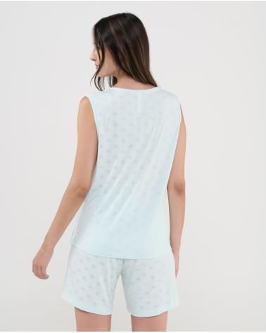 PIJAMA MUJER LOHE ESTRELLAS V263785 TALLAS: m, l, xl, xxl; COLOR: unico Temporada: verano 2026 - Toda la lencería de