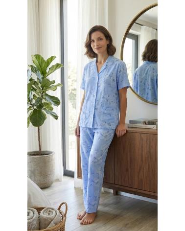 PIJAMA MUJE LOHE PANTALON LARGO V263194