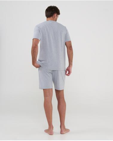 PIJAMA HOMBRE LOHE MODAL V265170 COLOR: gris; TALLAS: m, l, xl Temporada: verano 2026 - Hombre Ropa Interior y baño