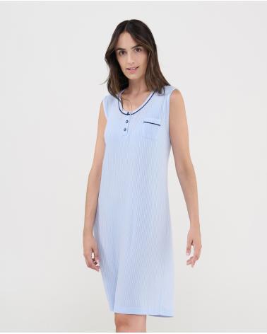CAMISON LOHE CANALE SIN MANGAS V263989 TALLAS: l, xl; COLOR: unco Temporada: verano 2026 - Toda la lencería de noche de