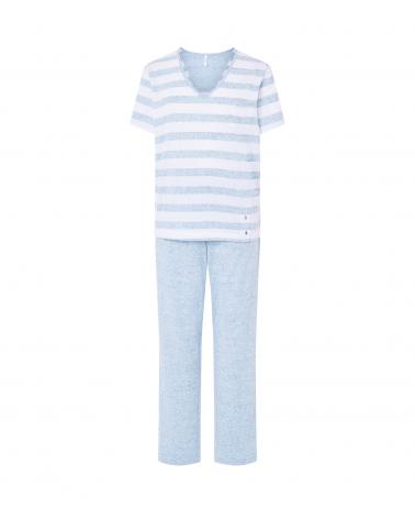 PIJAMA MANGA LARGA RAYAS VIGORE V263183 TALLAS: s, m, l, xl, xxl, 3xl; COLOR: unico Temporada: verano 2026 - Toda la