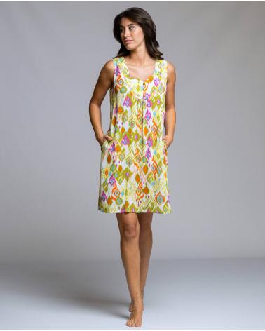 VESTIDO SEÑORETTA SIN MANGAS 261197 TALLAS: m, l, xl, xxl; COLOR: unico Temporada: verano 2026 - Ropa de mujer  - PEPI