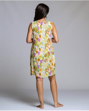 VESTIDO SEÑORETTA SIN MANGAS 261197 TALLAS: m, l, xl, xxl; COLOR: unico Temporada: verano 2026 - Ropa de mujer  - PEPI
