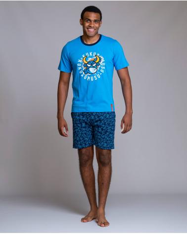 PIJAMA HOMBRE KUKUXUMUSU 261253 TALLAS: m, l; COLOR: unico Temporada: verano 2026 - Hombre Ropa Interior y baño Online 
