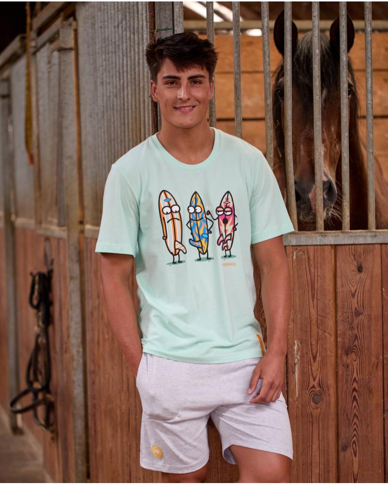 PIJAMA HOMBRE KUKUXUMUSU SURF 261257 TALLAS: m, l; COLOR: unico Temporada: verano 2026 - Hombre Ropa Interior y baño