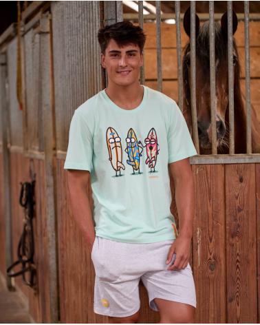 PIJAMA HOMBRE KUKUXUMUSU SURF 261257 TALLAS: m, l; COLOR: unico Temporada: verano 2026 - Hombre Ropa Interior y baño