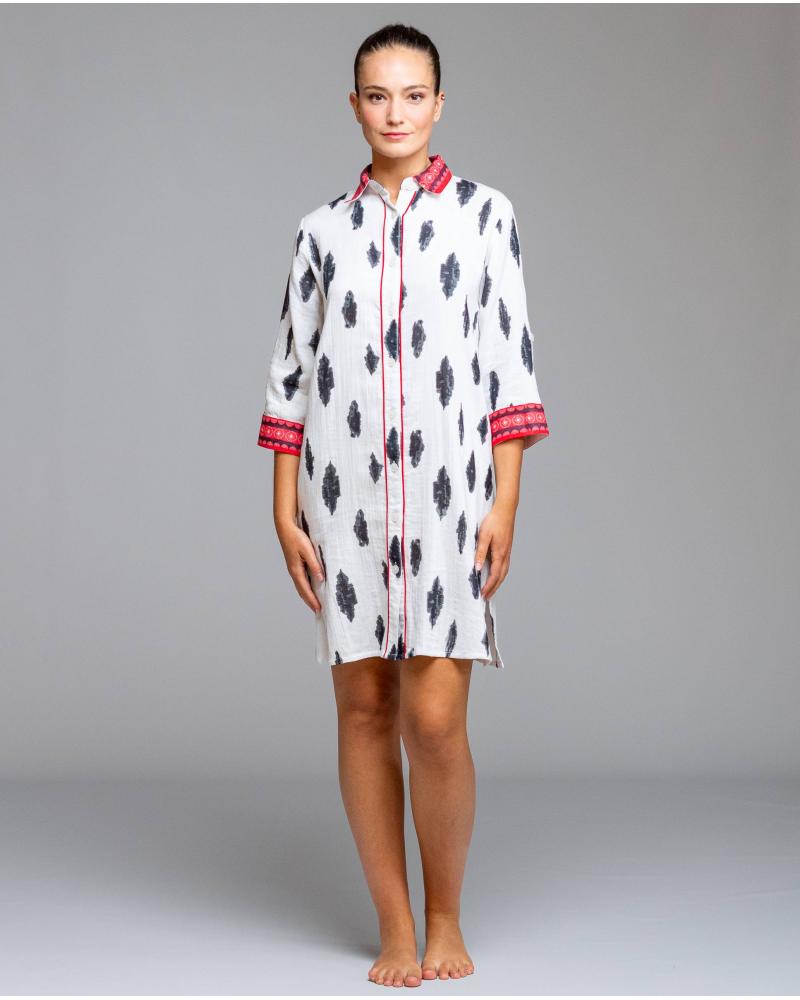 VESTIDO EGATEX CENEFA MANGA 3/4 261501 TALLAS: m, l, xl; COLOR: unico Temporada: verano 2026 - Ropa de mujer  - PEPI