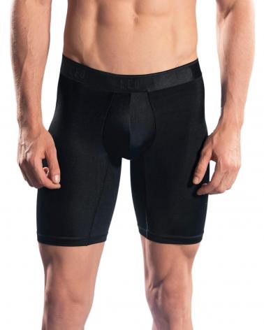 BOXER LARGO LEONISA MICRO 33349 TALLAS: m, l, xl; COLOR: negro Temporada: anteriores -   - PEPI GUERRA