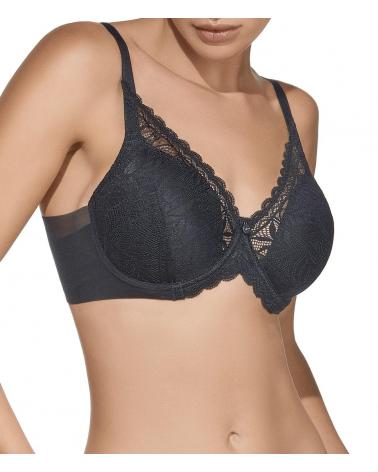 SUJETADOR SELENE COPA C MARA COLOR: negro, rosé; TALLAS: 90, 95, 100, 105, 110 Temporada: verano 2026 - Inicio  - PEPI