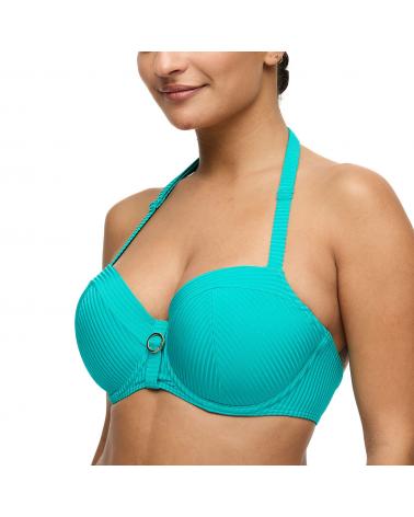 TOP BIKINI PRIMA DONNA COPA F DELRAY 40131616 TALLAS: 95; COLOR: sea turtle Temporada: verano 2026 - Colección Baño